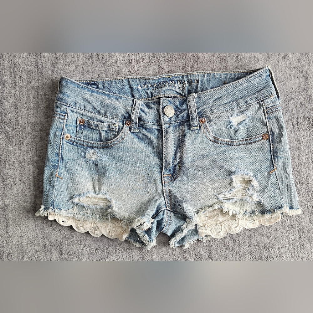 American Eagle Outfitters Shortie Shorts Size 4